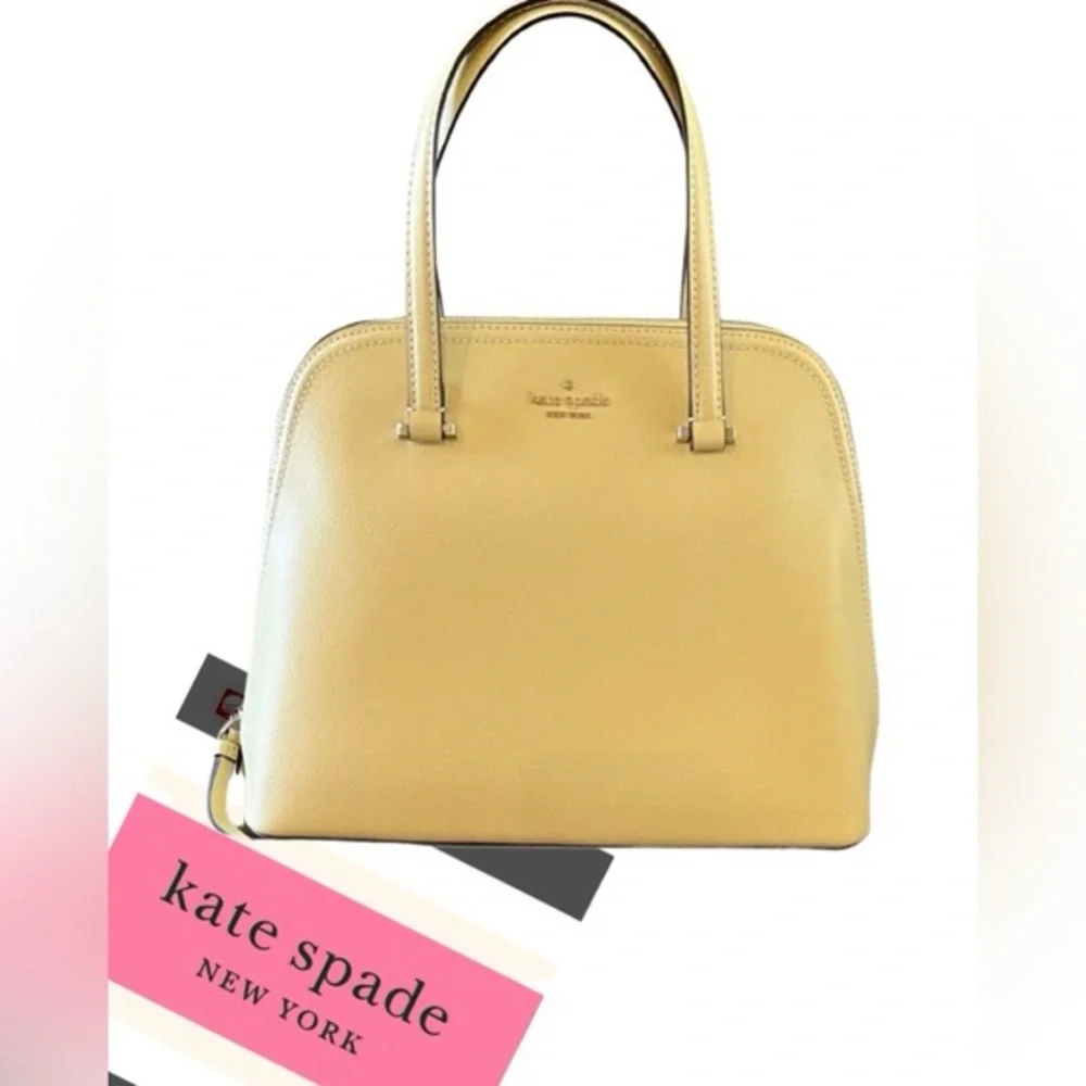 Kate Spade New York Patterson Drive Pebbled Embosse Purse /Shoulder Butter NWT